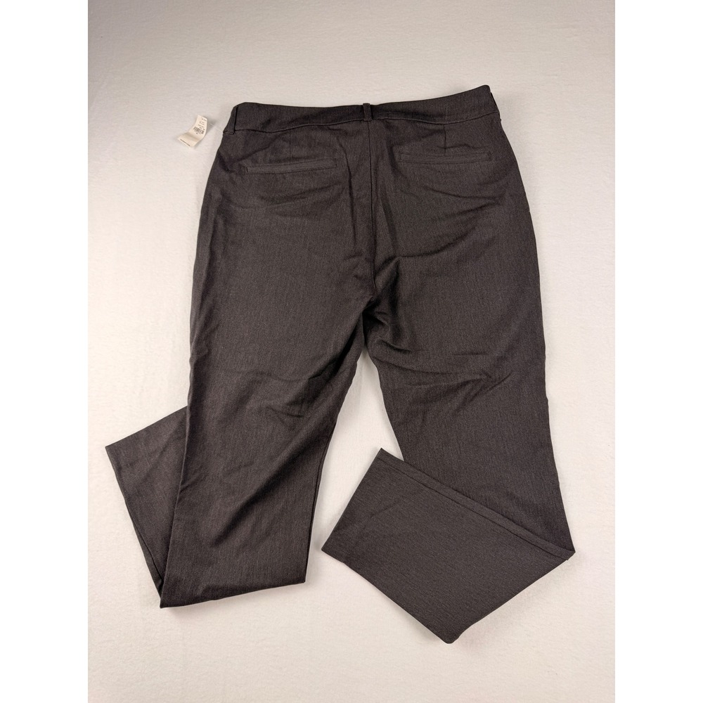 Old Navy Womens Pixie High Rise Ankle Pants Charcoal Gray Heather 737471-00-1 16 - Picture 8 of 8